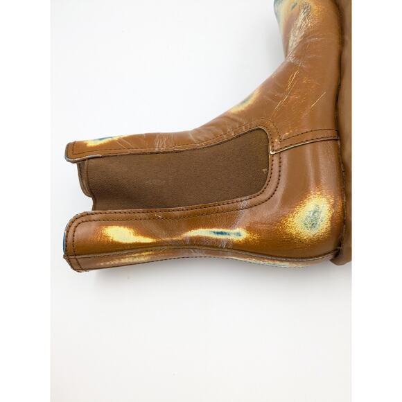 CAMPER Gender Inclusive Venga Women's Chelsea Boot Brown Multi size US7.5 EU38 - Picture 16 of 16